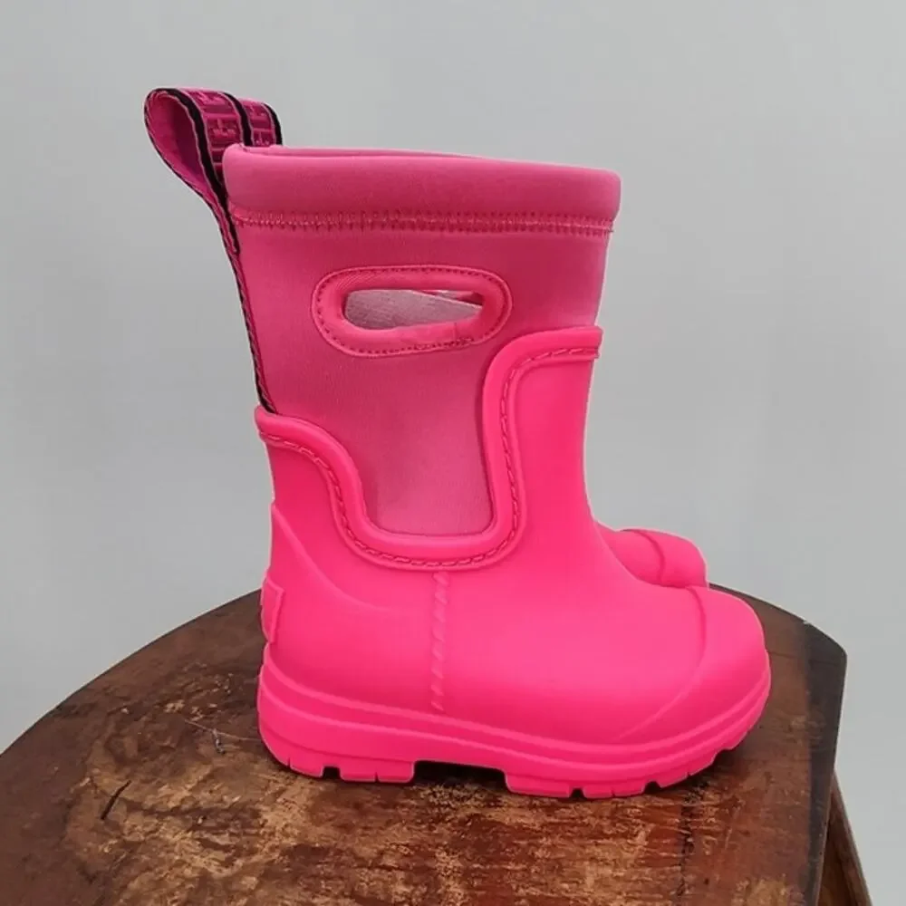 UGG Mid Wellies Taffy Pink Rain Boots Size 6